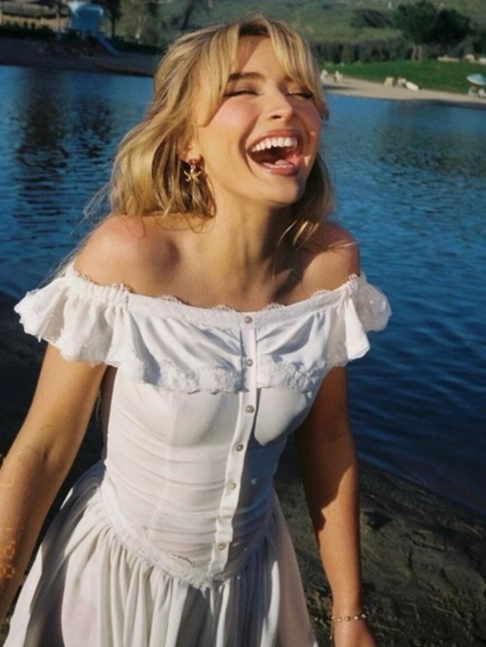 Frankies Bikinis Charli White Mini Dress
